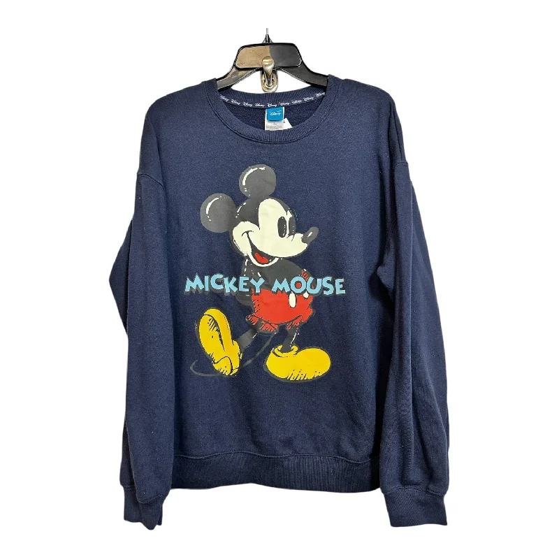 Mickey Mouse Sweatshirt Crewneck By Cmf In Disney, Size: L