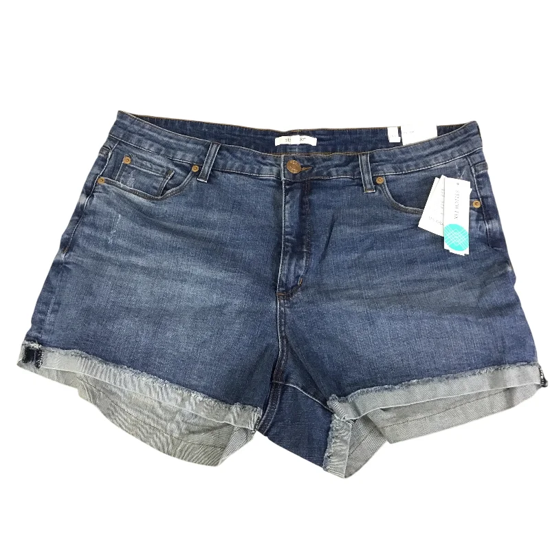 Shorts By Sts Blue In Blue Denim, Size: 16