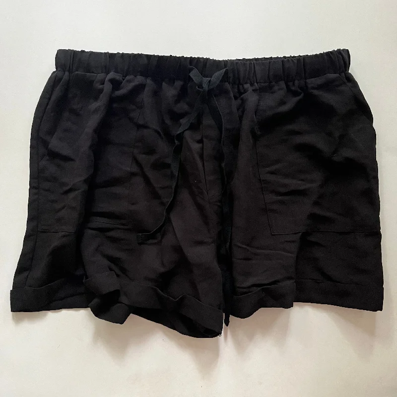 Shorts By Kori America In Black, Size: 16