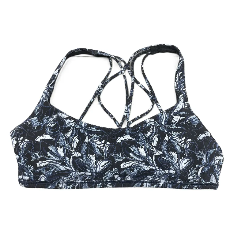 Black & Blue Athletic Bra By Lululemon, Size: M