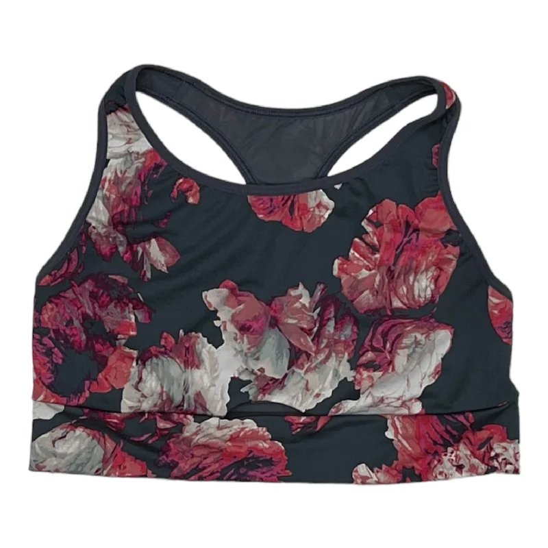 FLORAL PRINT ATHLETIC BRA by VICTORIAS SECRET Size:M