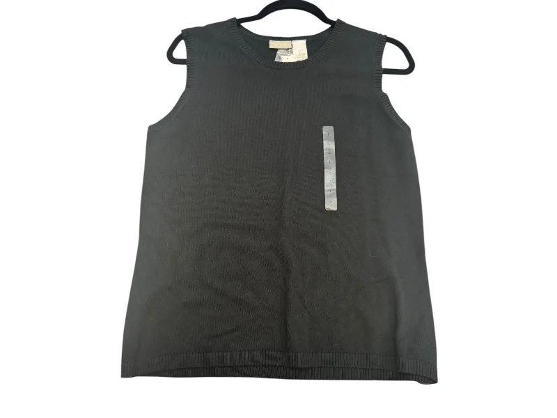 Top Sleeveless By Field Gear In Black, Size: L