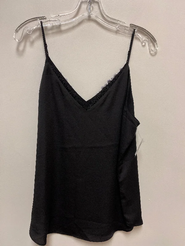 Top Sleeveless By Express In Black, Size: L