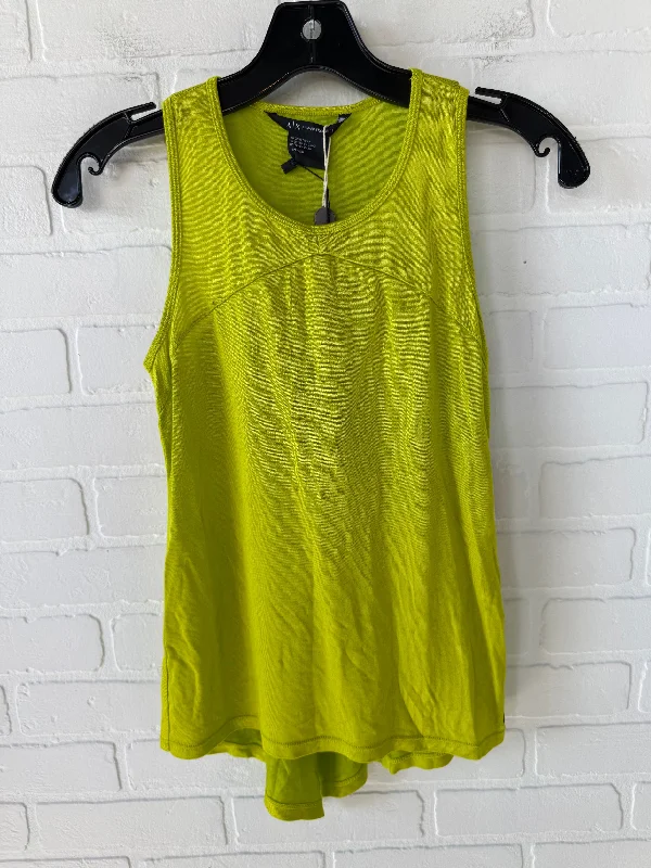 Top Sleeveless By Armani Exchange In Green, Size: Xs