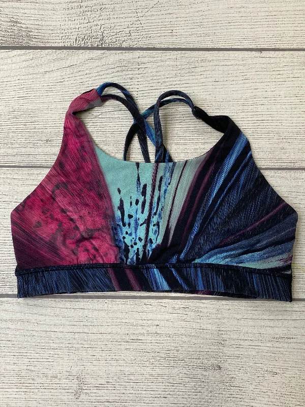 Print Athletic Bra Lululemon, Size 8