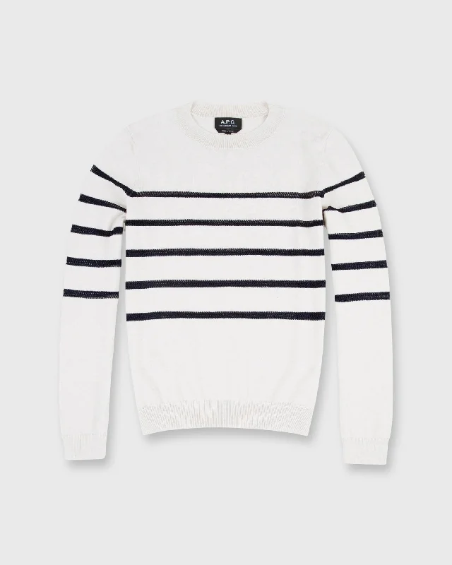 Cordelia Sweater in Chalk/Navy