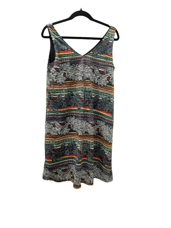 Dress Casual Short By Ronnie Nicole In Multi-colored, Size: M