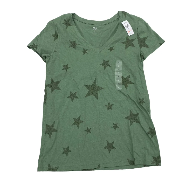 Green Top Short Sleeve Gap, Size S