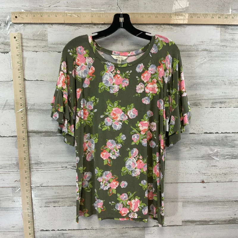 Green Top Short Sleeve Matilda Jane, Size S