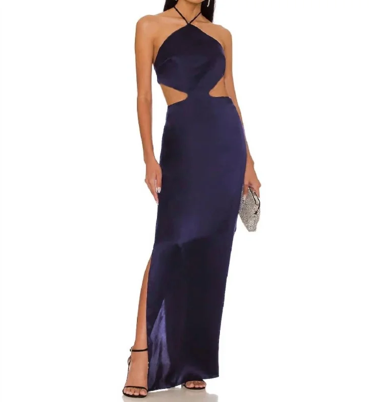 Akira Maxi Dress In Purple