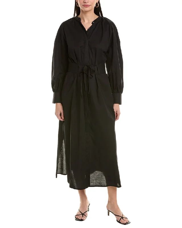 ALPHA STUDIO Maxi Shirtdress