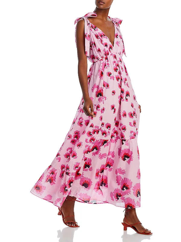 Cosmos Womens Cotton Long Maxi Dress