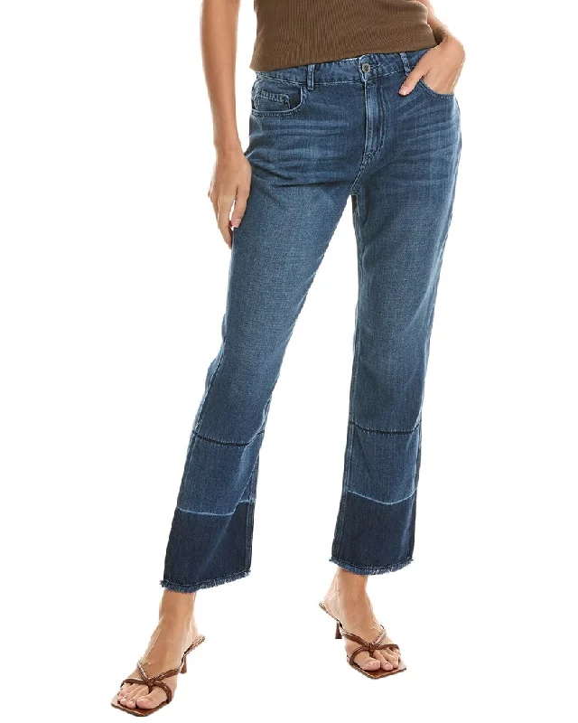 Bella Dahl Lennon - Straight Leg Open Hem Jean