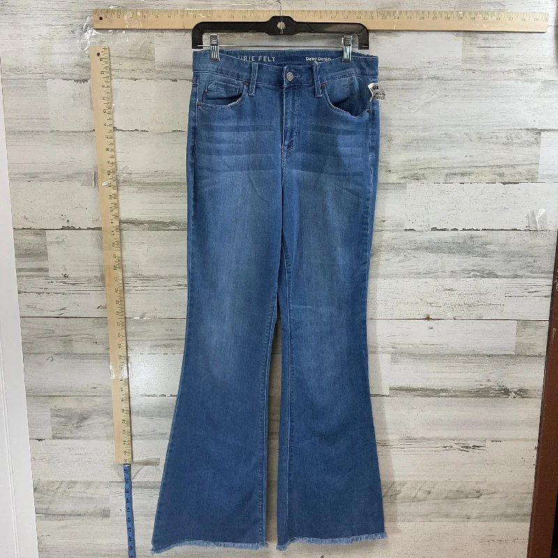 Jeans Flared By Laurie Felt In Blue Denim, Size: 6