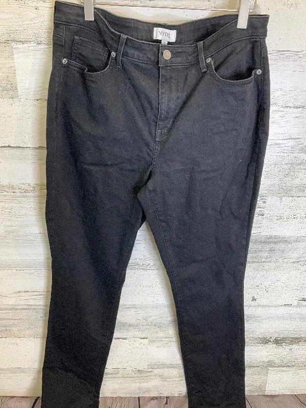 Jeans Skinny By Not Your Daughters Jeans In Black, Size: 12