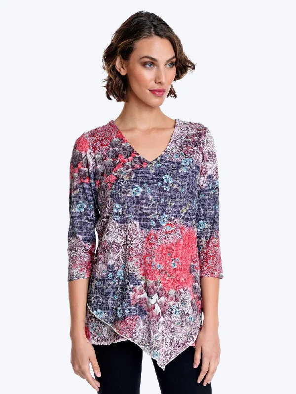 Roma Cotton Burnout Devon Tunic