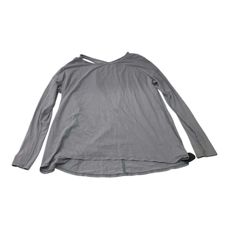 Top Long Sleeve By Lululemon In Purple, Size: S