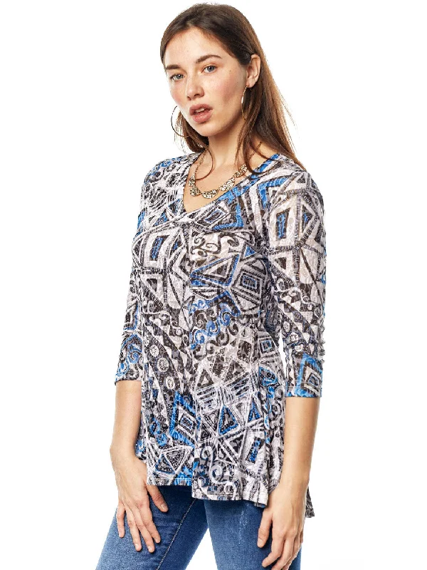 Tianello "Zenon" Cotton Burnout Leyton Tunic