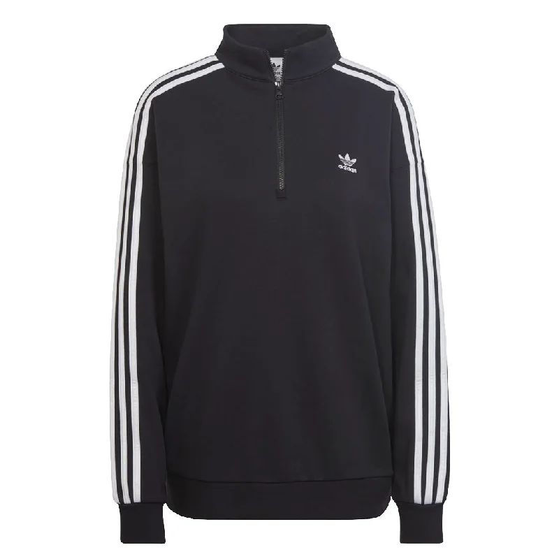 adidas - Women's Adicolor Trefoil 1/4 Zip Sweatshirt (II6087)