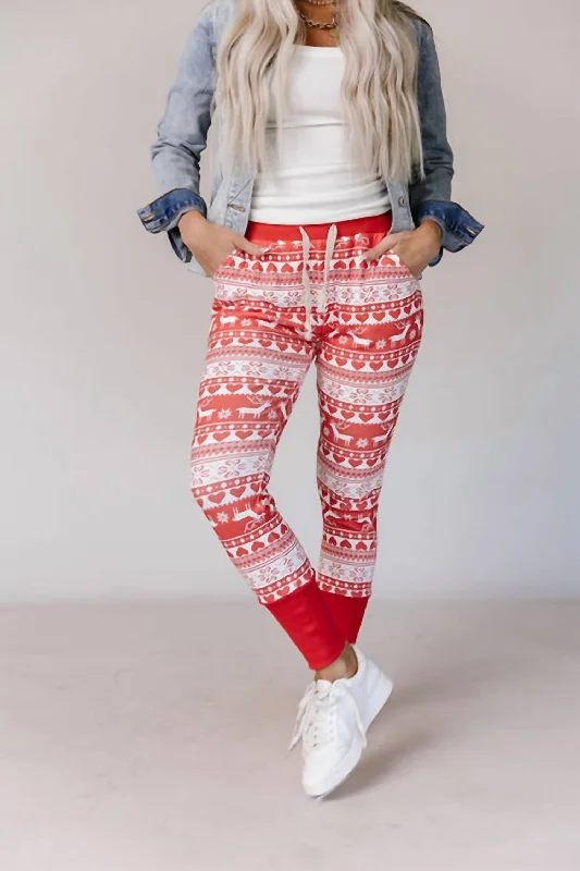 New And Improved Jogger In Reindeer Games