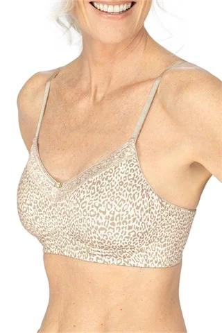 Bliss #44784 Non-wired Bra - Off-White/Sand