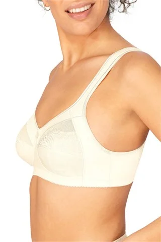 Isadora #44782 Non-wired Bra - Off-White