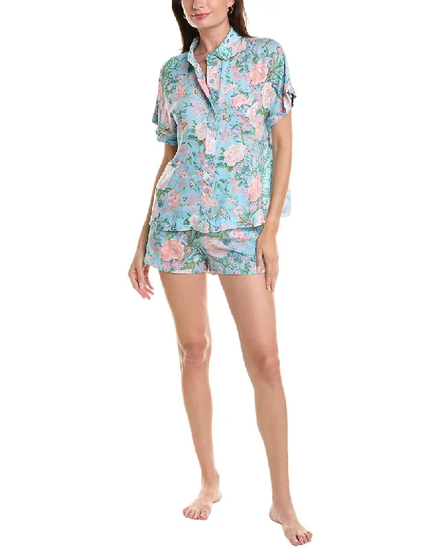 Sanctuary 2pc Pajama Shirt & Boxer Set